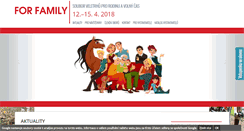 Desktop Screenshot of forfamily.cz