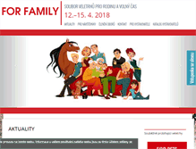 Tablet Screenshot of forfamily.cz